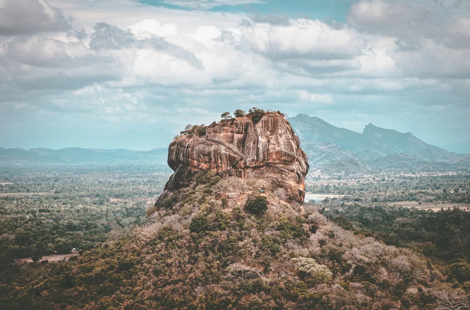 Sigiriya Lion Rock in Sri Lanka
